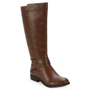 Style & Co Women's Knee High Riding Boots - Brown 5.5 New